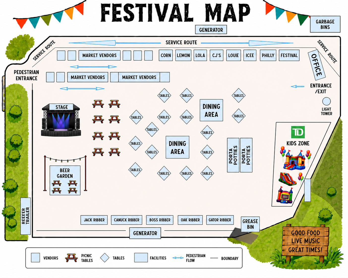 Festival-map